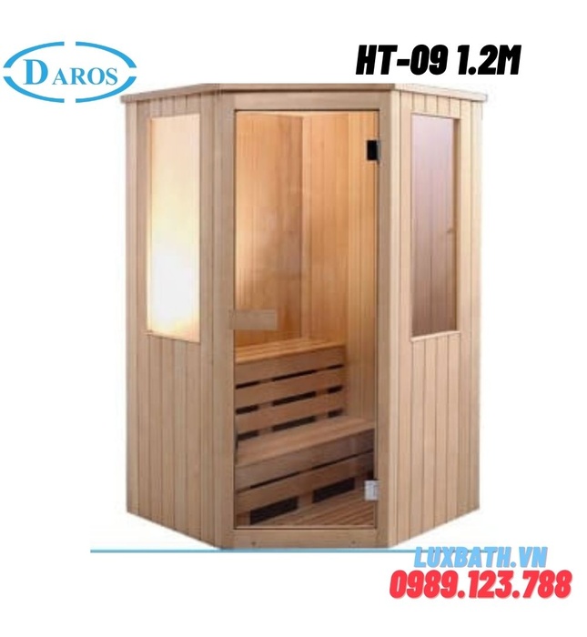 Phòng xông hơi khô Daros HT-09 1.2m 