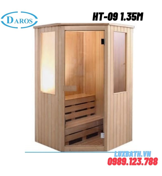 Phòng xông hơi khô Daros HT-09 1.35m 