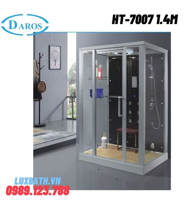 Phòng xông hơi ướt Daros HT-7007 1.4m 