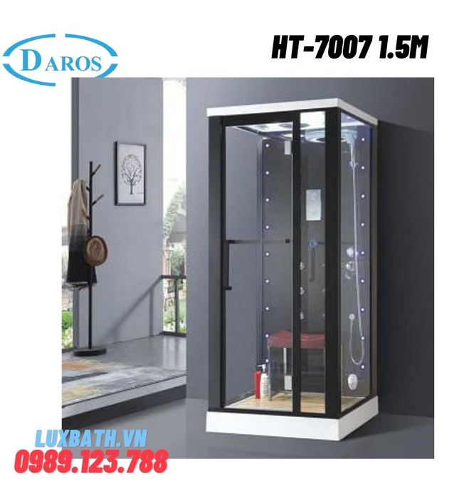 Phòng xông hơi ướt Daros HT-7007 1.5m 