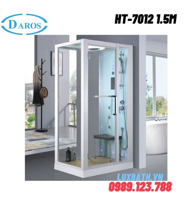 Phòng xông hơi ướt Daros HT-7012 1.5m