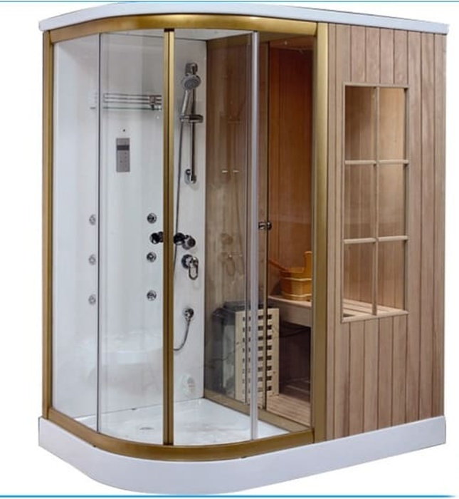 Phòng xông hơi khô kết hợp xông hơi ướt Daros HT-01 1.7m