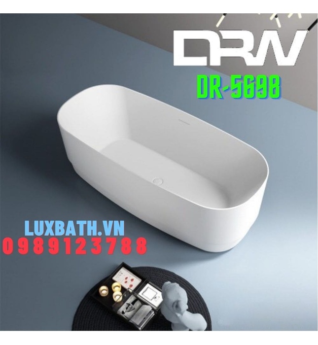 Bồn tắm lập thể đá nhân tạo DRW DR-5698 1700cm