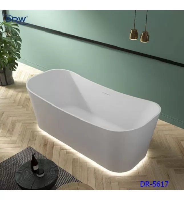 Bồn Tắm Solid Surface Đặt Sàn DRW DR-5617 1.7m