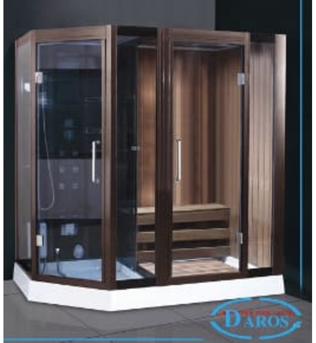 Phòng xông hơi khô kết hợp xông hơi ướt Daros HT-05 1.9m