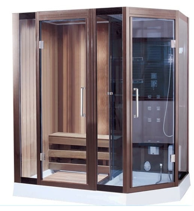 Phòng xông hơi khô kết hợp xông hơi ướt Daros HT-06 1.7m 