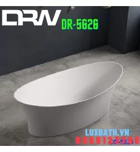 Bồn Tắm Solid Surface Đặt Sàn DRW DR-5626 1.7m