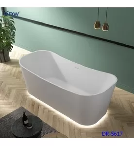 Bồn Tắm Solid Surface Đặt Sàn DRW DR-5617 1.7m