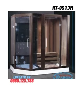 Phòng xông hơi khô kết hợp xông hơi ướt Daros HT-05 1.7m