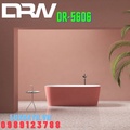 Bồn tắm lập thể đá nhân tạo màu cam DRW DR-5606 1700cm
