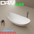 Bồn tắm lập thể đá nhân tạo hình thuyền DRW DR-5618 1800cm