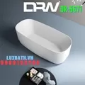 Bồn Tắm Solid Surface Đặt Sàn DRW DR-5671 1.7m
