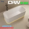 Bồn Tắm Solid Surface Đặt Sàn DRW DR-5682 1.7m