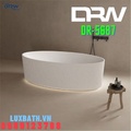 Bồn tắm lập thể đá solid surface DRW DR-5687 1800cm