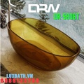 Bồn tắm lập thể đá nhân tạo màu vàng dán DRW DR-5806T 1700cm