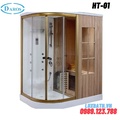 Phòng xông hơi khô kết hợp xông hơi ướt Daros HT-01 1.7m