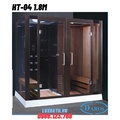Phòng xông hơi khô kết hợp xông hơi ướt Daros HT-04 1.8m 