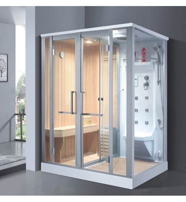 Phòng xông hơi khô kết hợp xông hơi ướt Daros HT-1001 1.7m