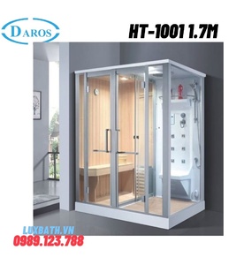 Phòng xông hơi khô kết hợp xông hơi ướt Daros HT-1001 1.7m