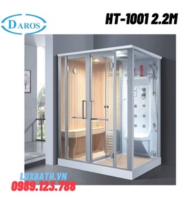 Phòng xông hơi khô kết hợp xông hơi ướt Daros HT-1001 2.2m 