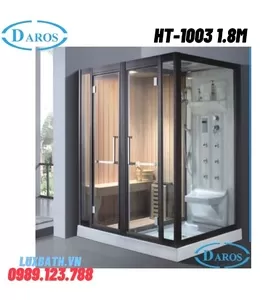 Phòng xông hơi khô kết hợp xông hơi ướt Daros HT-1003 1.8m