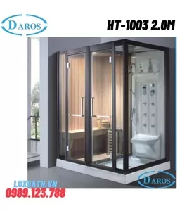 Phòng xông hơi khô kết hợp xông hơi ướt Daros HT-1003 2.0m