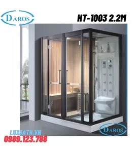 Phòng xông hơi khô kết hợp xông hơi ướt Daros HT-1003 2.2m