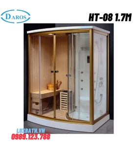 Phòng xông hơi khô kết hợp xông hơi ướt Daros HT-08 1.7m