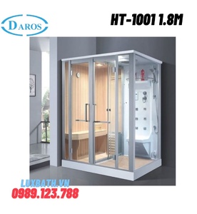Phòng xông hơi khô kết hợp xông hơi ướt Daros HT-1001 1.8m 