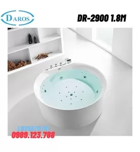 Bồn Tắm Massage Độc Lập Daros DR-2900 Hình Tròn 1.8m