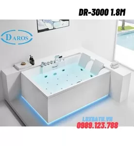 Bồn Tắm Massage Độc Lập Daros DR-3000 1.8m