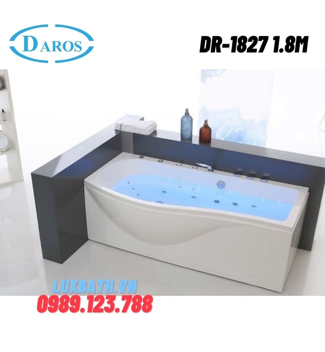 Bồn tắm massage Daros DR-1827 1.8m  