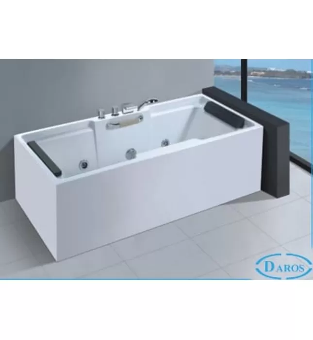 Bồn Tắm Massage Áp Tường Daros HT-1203 1.7m