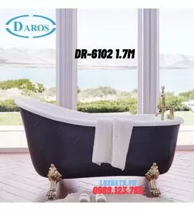 Bồn Tắm Massage Độc Lập Có Chân Daros DR-6102 1.7m