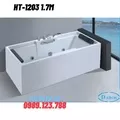 Bồn Tắm Massage Áp Tường Daros HT-1203 1.7m