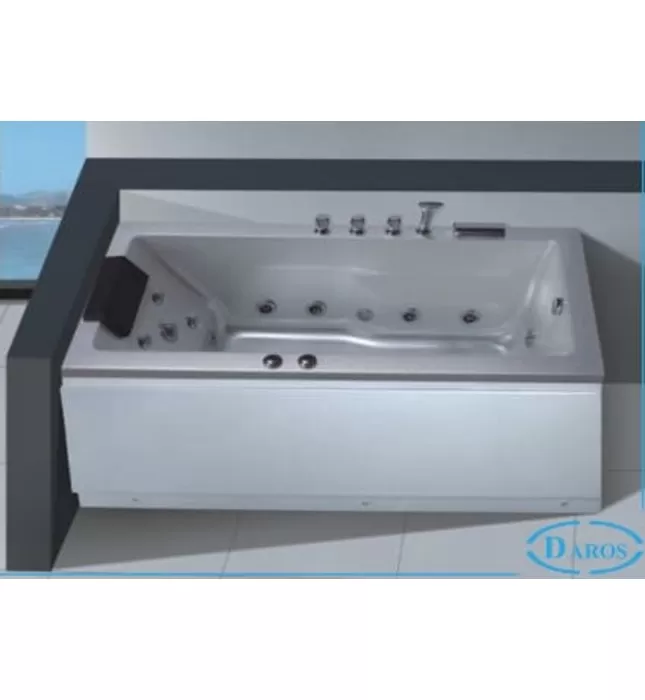 Bồn Tắm Massage Áp Tường Daros HT-1027 1.7m