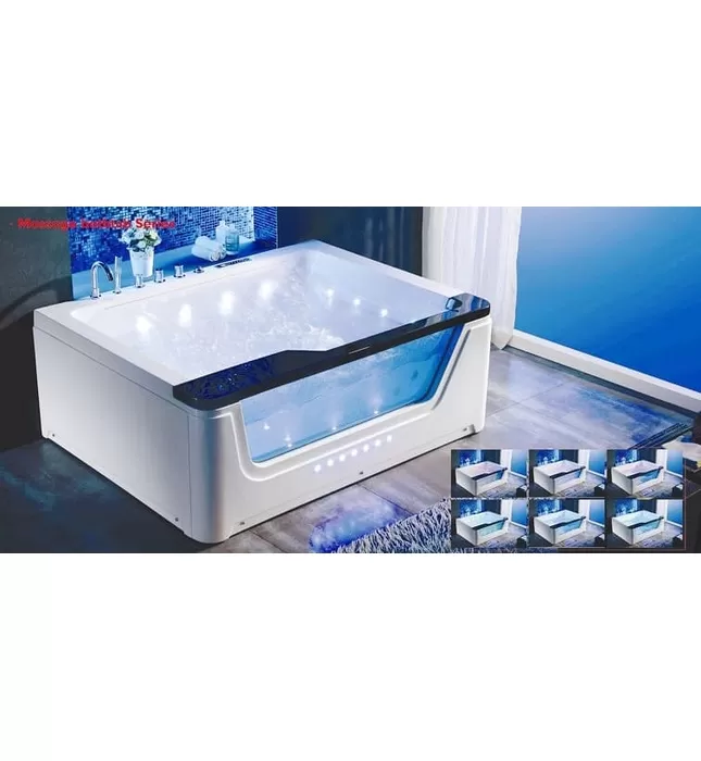 Bồn Tắm Massage Áp Tường Daros HT-37 1.7m