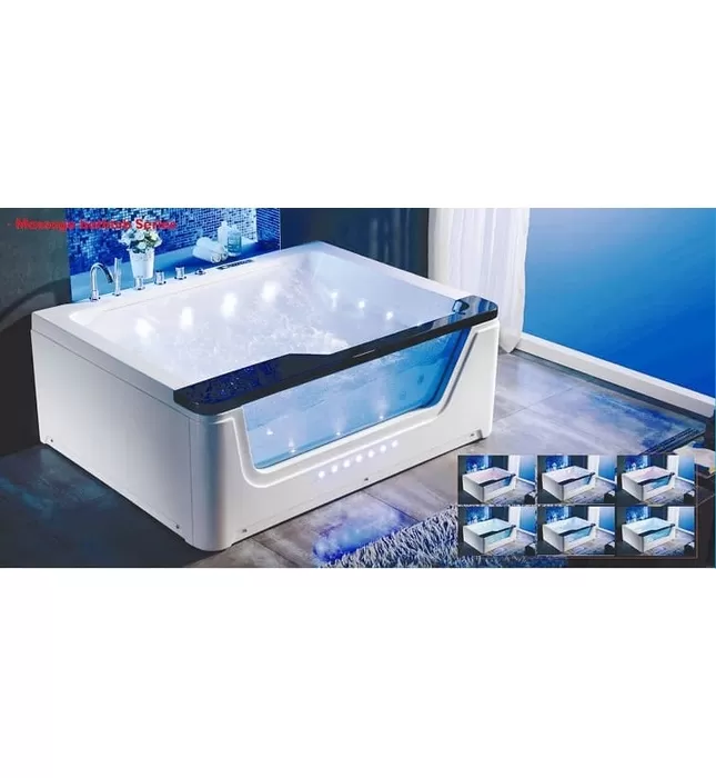 Bồn Tắm Massage Áp Tường Daros HT-38 1.7m