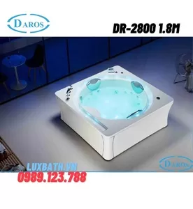 Bồn Tắm Massage Độc Lập Daros DR-2800 1.8m