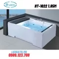 Bồn Tắm Massage Áp Tường Daros HT-1022 1.85m
