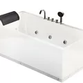 Bồn Tắm Massage Áp Tường Daros HT-57 1.5m