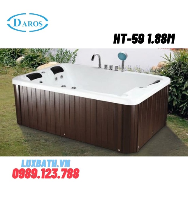 Bồn tắm massage Daros HT-59 1.88m 