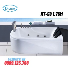 Bồn tắm massage Daros HT-58 1.76m 