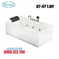 Bồn Tắm Massage Áp Tường Daros HT-57 1.5m