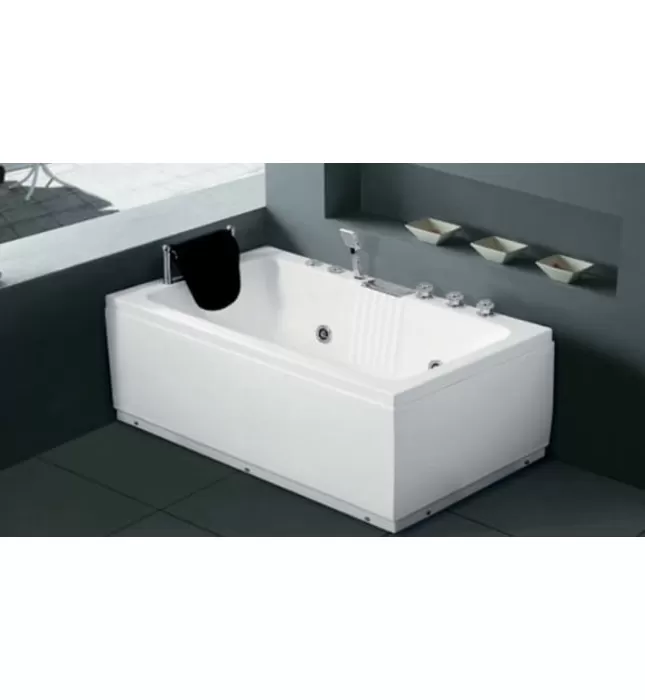Bồn Tắm Massage Áp Tường Daros DR 16-39 1.4m