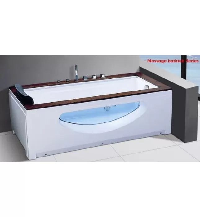 Bồn Tắm Massage Áp Tường Daros HT-41 1.8m