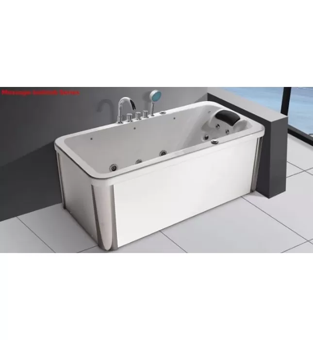 Bồn Tắm Massage Áp Tường Daros HT-51 1.68m