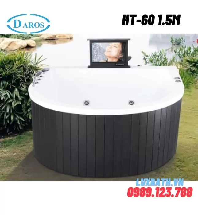 Bồn Tắm Massage Độc Lập Daros HT-60 1.5m