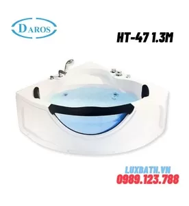 Bồn Tắm Góc Massage Daros HT-47 1.3m