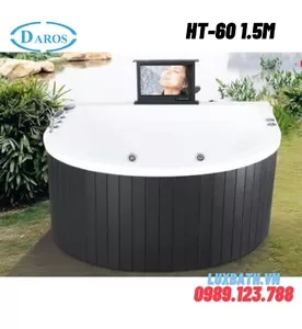 Bồn Tắm Massage Độc Lập Daros HT-60 1.5m